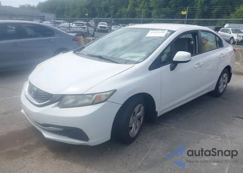 2013 Honda Civic Lx из США, поврежденный, VIN 2HGFB2F56DH592168